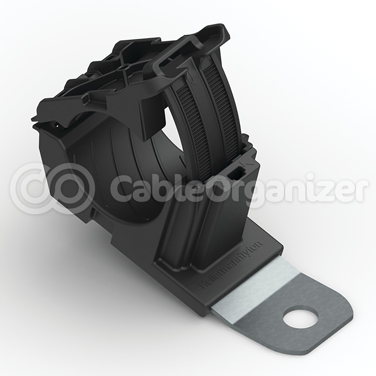 HellermannTyton® Ratchet P-Clamp Size C Stainless Steel