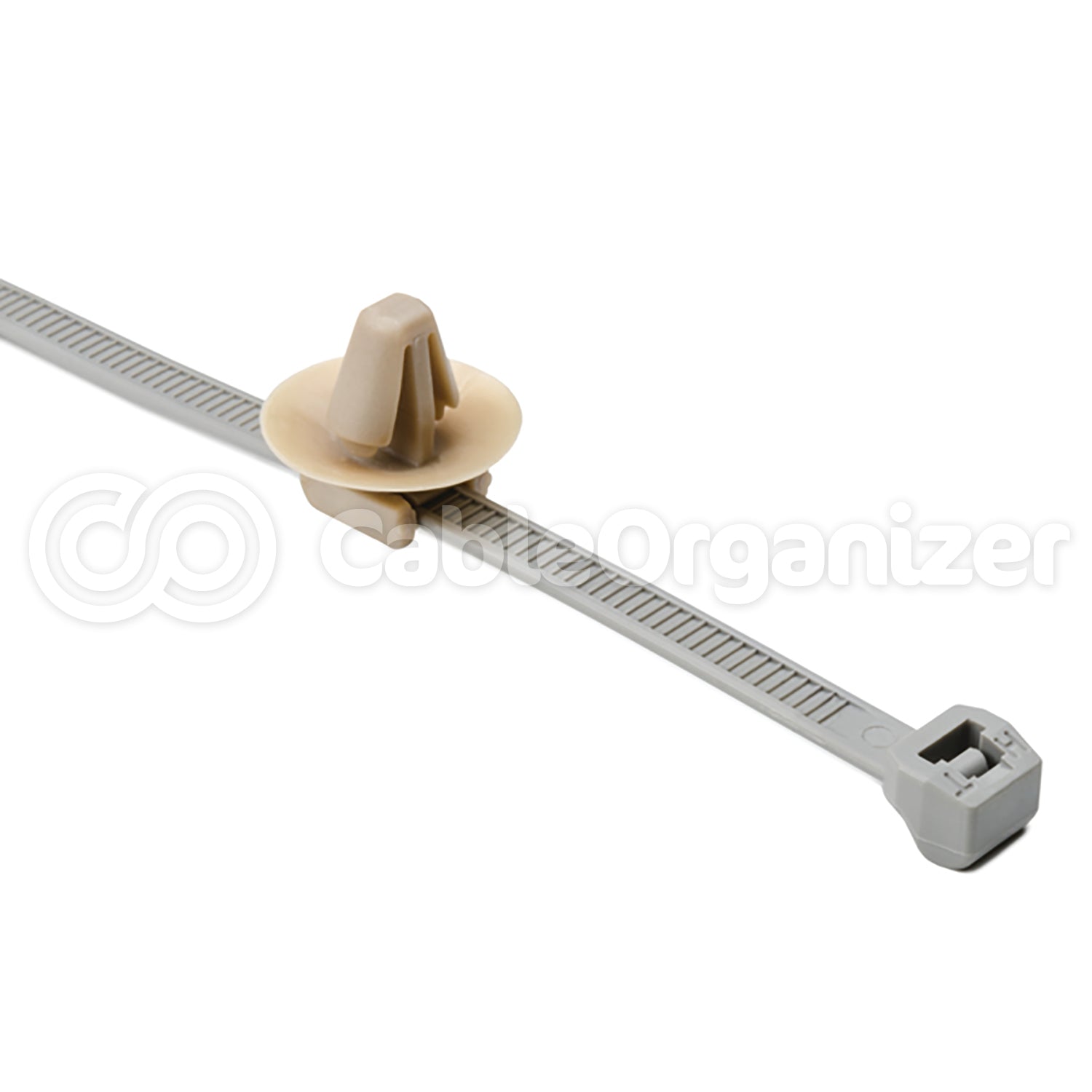 HellermannTyton® Push Mount Ties - Arrowhead Mount - No Seal