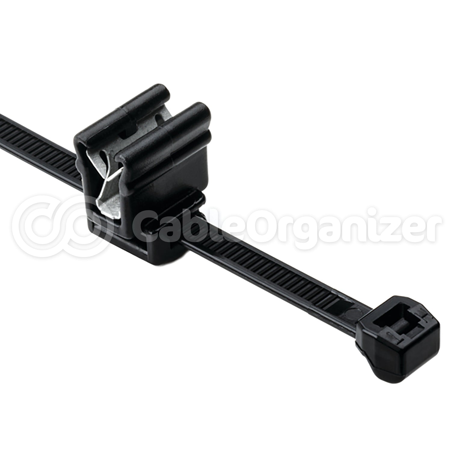 HellermannTyton® Outside Serrated Cable Tie with Edge Clip