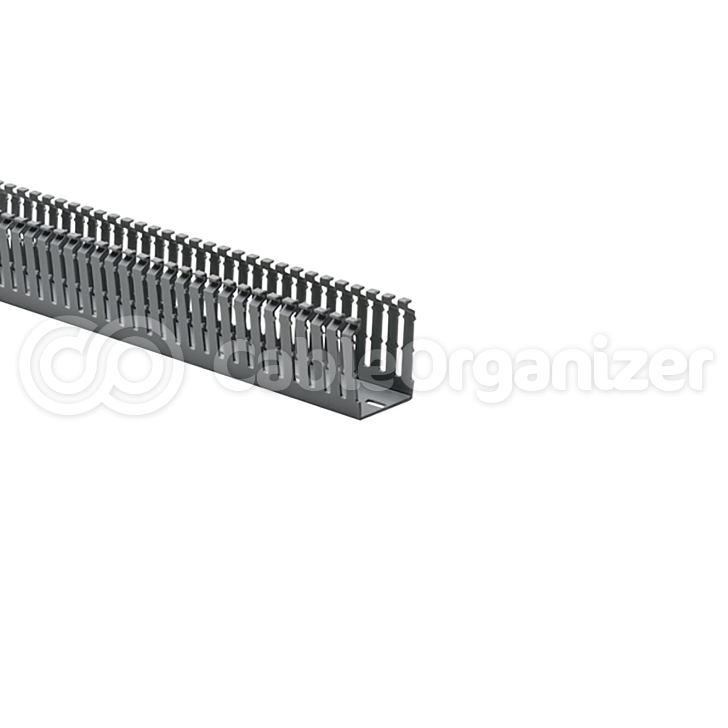 HellermannTyton® High Density Slotted Wall Wiring Duct - 1.5in - Adhesive