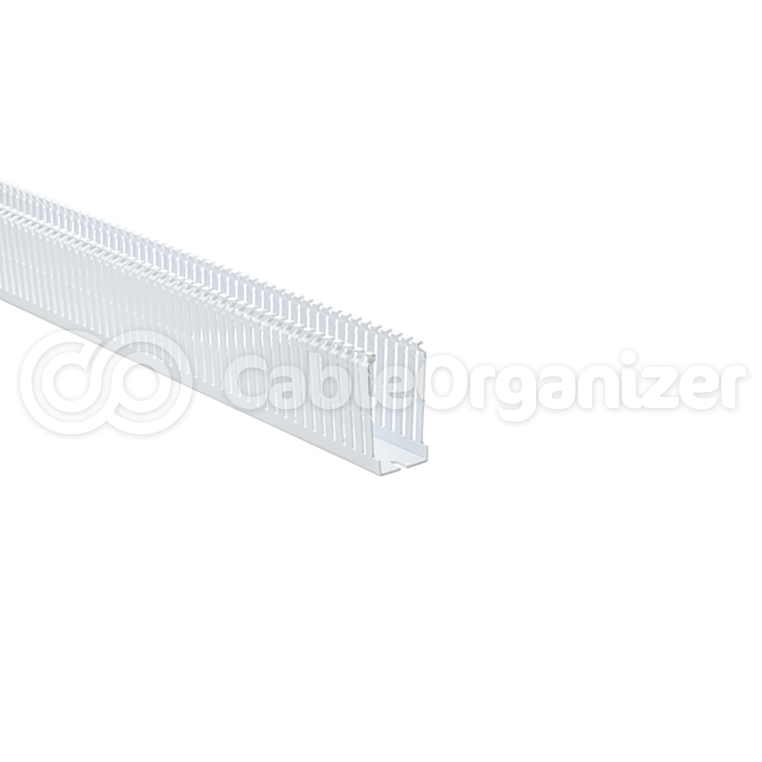 HellermannTyton® High Density Slotted Wall Wiring Duct - 1.5in - Non-Adhesive
