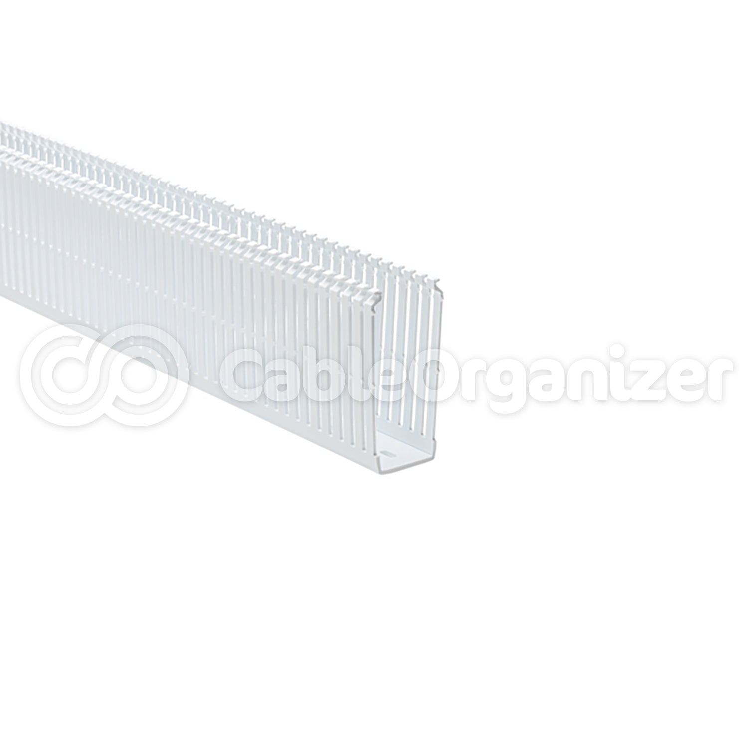 HellermannTyton® High Density Slotted Wall Wiring Duct - 1.5in - Non-Adhesive