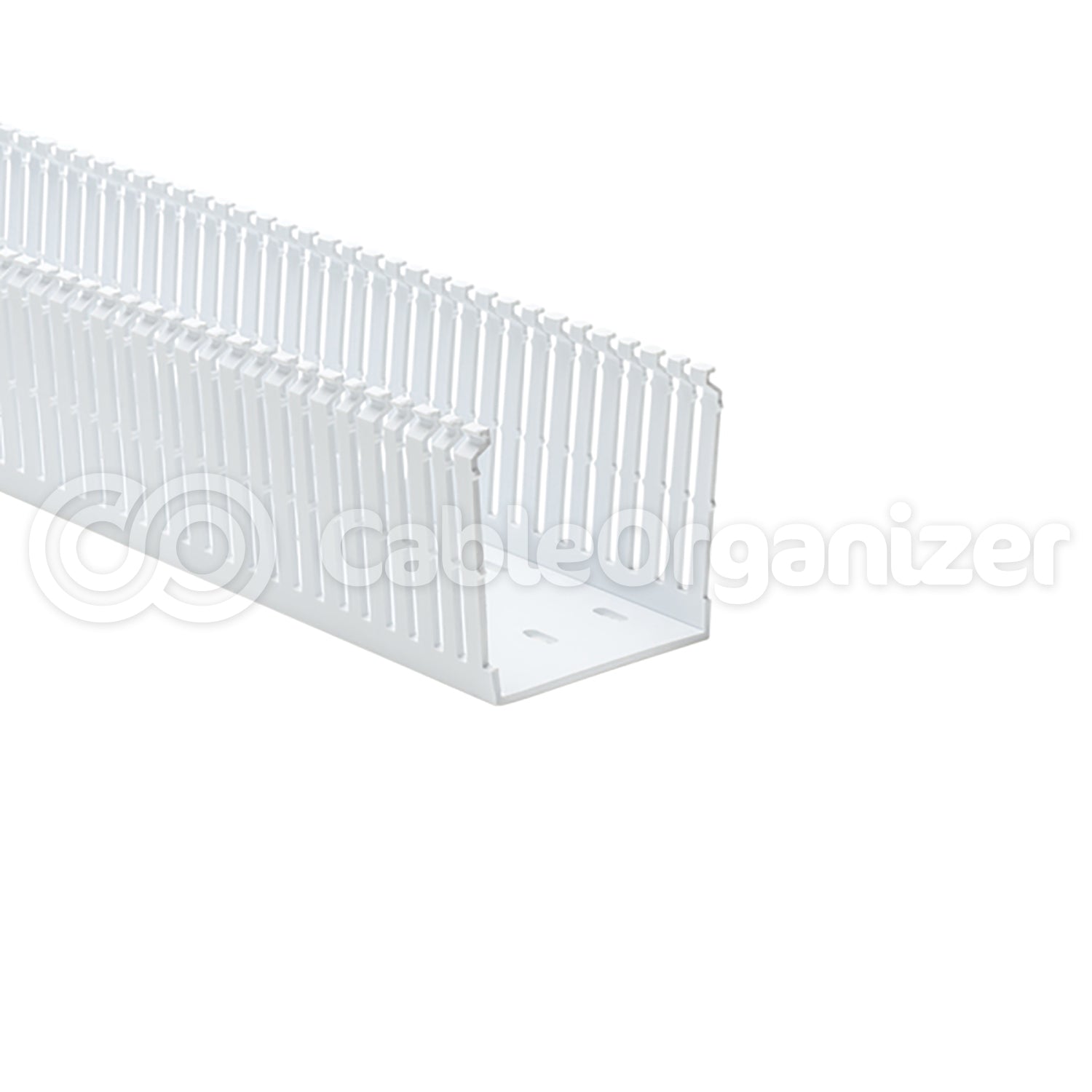 HellermannTyton® High Density Slotted Wall Wiring Duct - 2in - Non-Adhesive