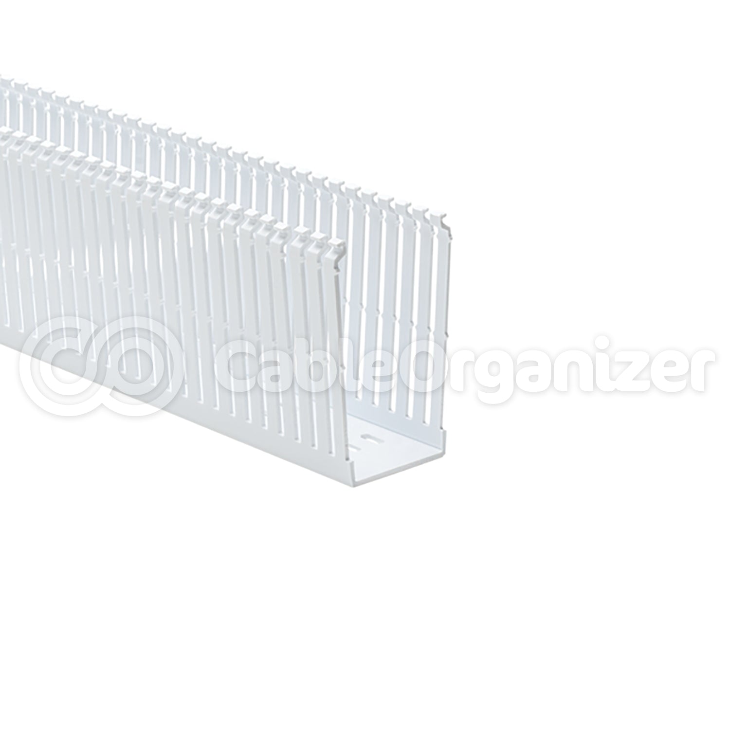 HellermannTyton® High Density Slotted Wall Wiring Duct - 2in - Non-Adhesive