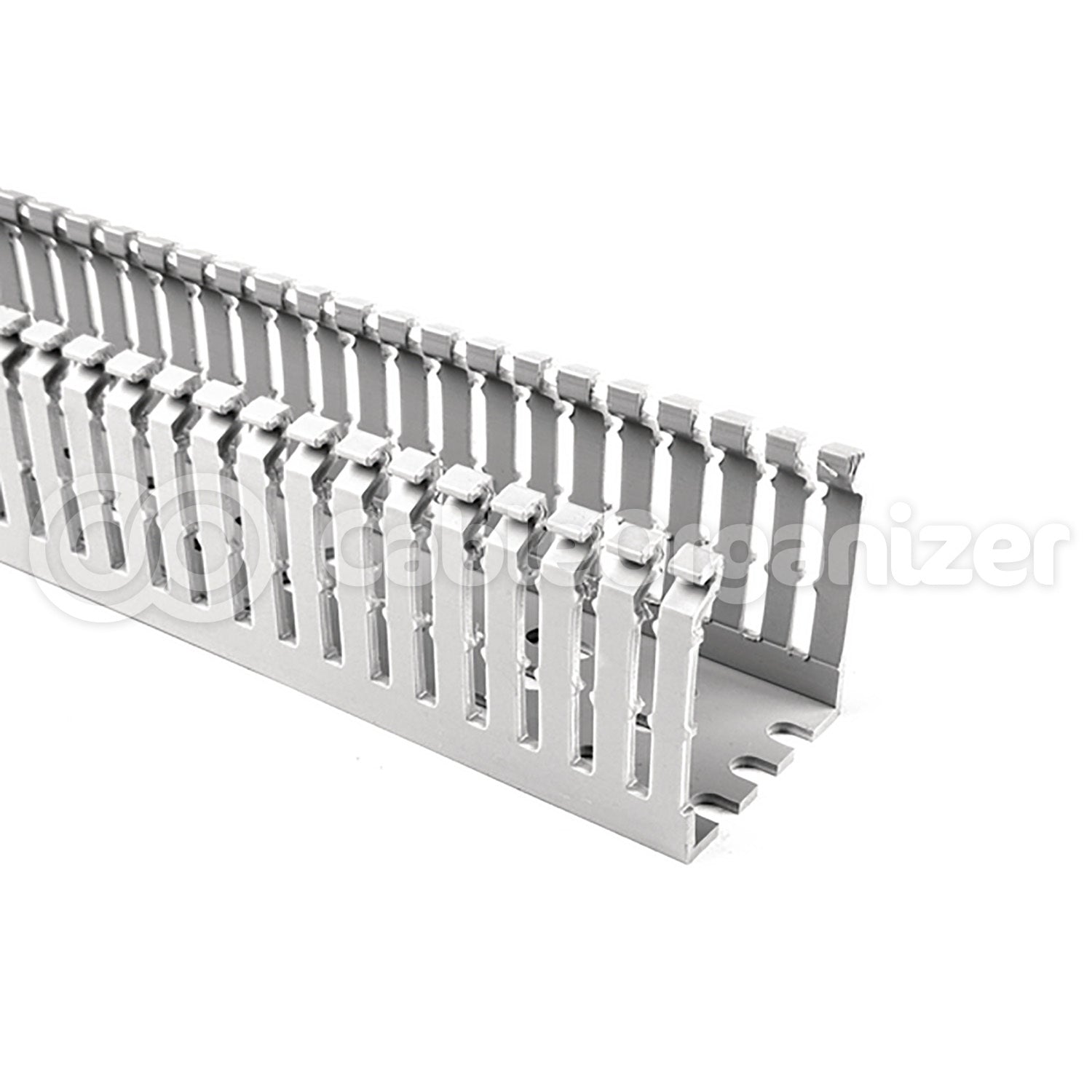 HellermannTyton® High Density Slotted Wall Wiring Duct - 3in - Non-Adhesive