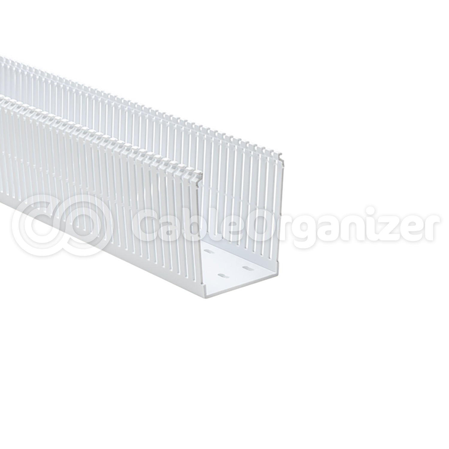 HellermannTyton® High Density Slotted Wall Wiring Duct - 3in - Non-Adhesive