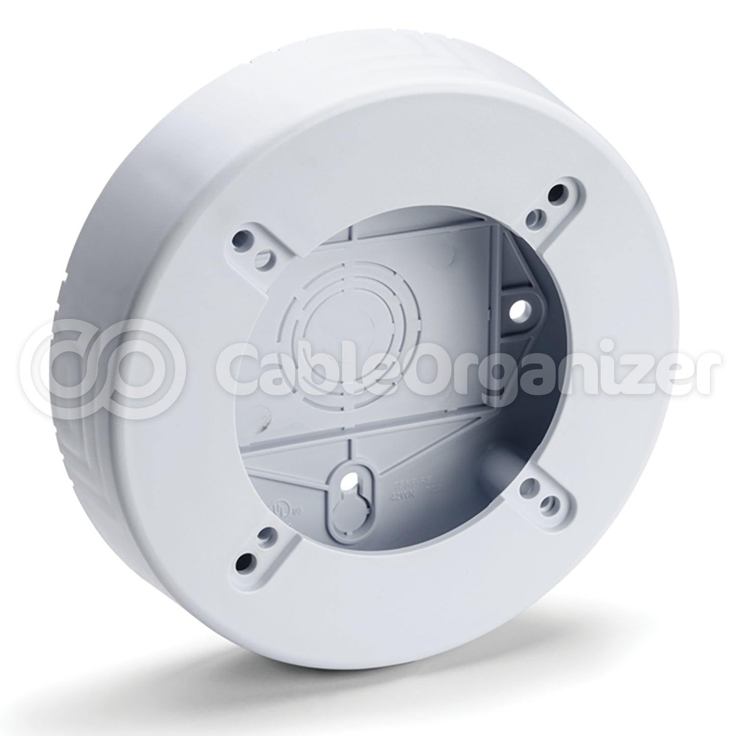 HellermannTyton® Power Rated Raceway - Round Junction Box