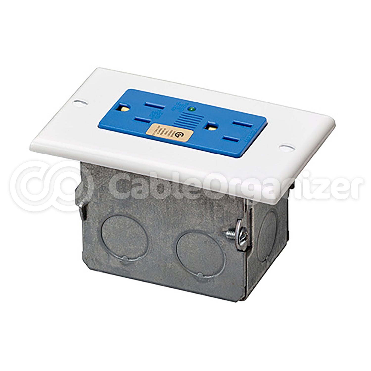 Leviton Duplex Power Receptacles for Structured Media Enclosures