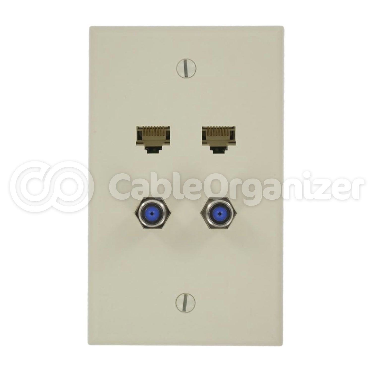 Leviton QuickPlate™ Data/Phone/TV Wall Plates