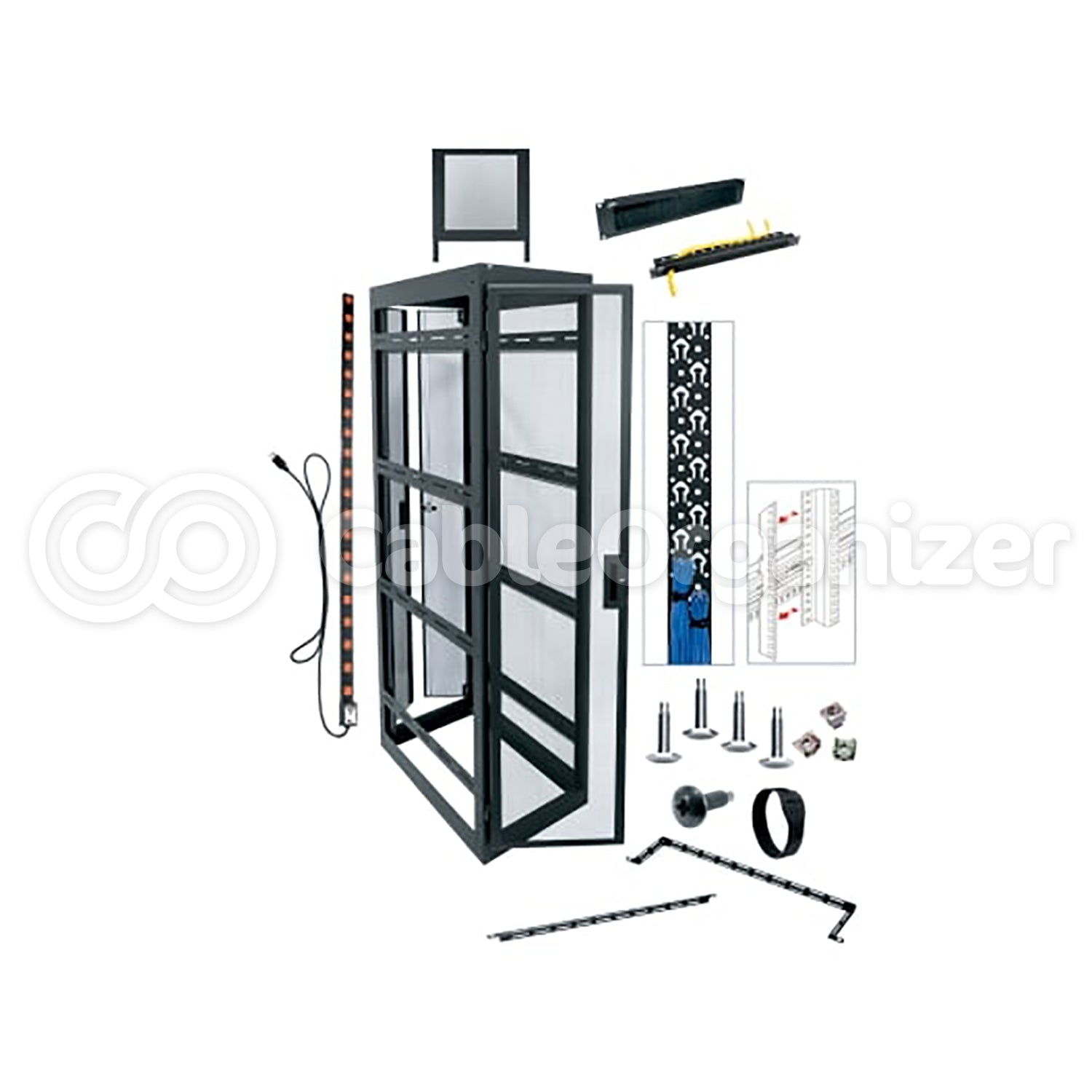 MRK Series Rack Enclosures Pre-Configured – CableOrganizer