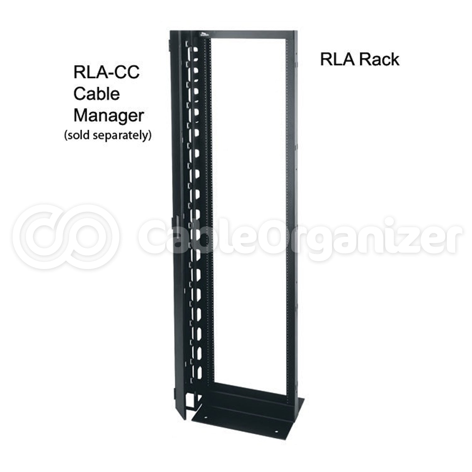 Middle Atlantic RLA Series Aluminum Two-Post Open Frame Rack