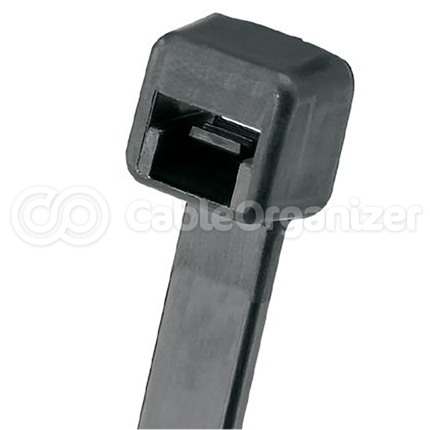 Cable Tie, 14.5"L (368mm), Light-Heavy, Weather Resistant, Black QTY: 100