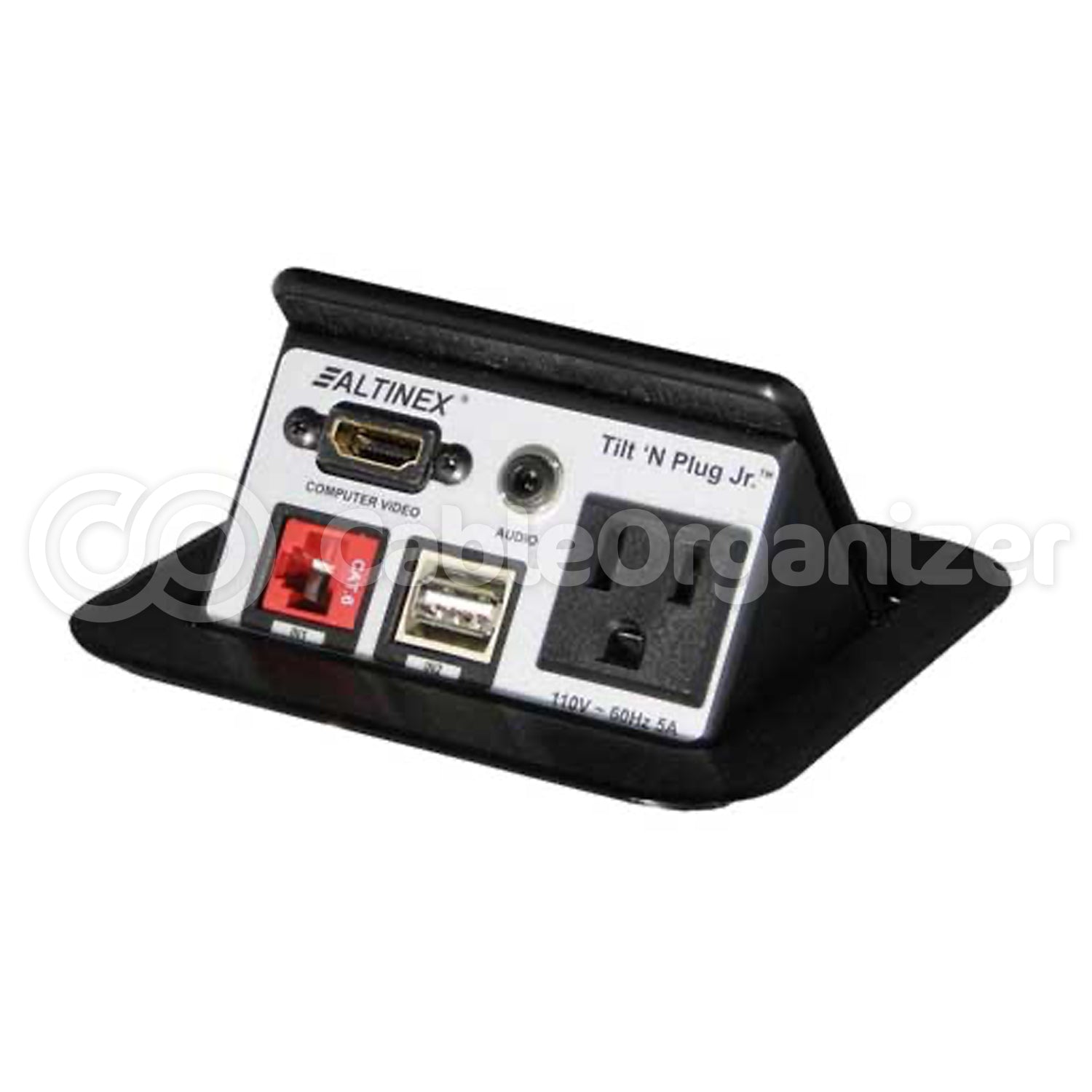 Tilt 'N Plug Jr.™ Tabletop Interconnect Box