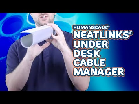 Humanscale® NeatLinks™ Under Desk Cable Managers