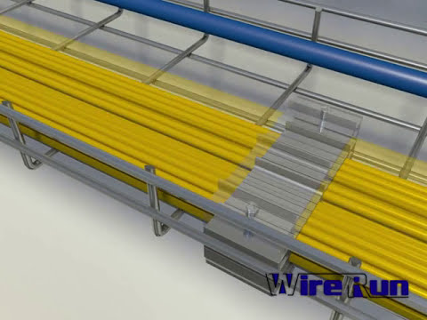 Cobia® Galvanized Mesh & Powder Coated Cable Tray Straight Sections