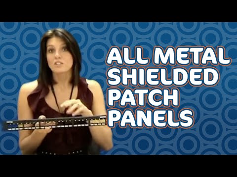 Panduit® Mini-Com® All Metal Shielded Modular Patch Panels