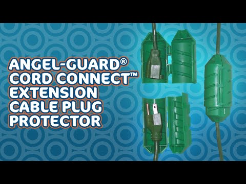 Angel-Guard® Cord Connect™ Extension Cord Plug Protector