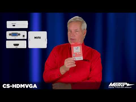 Helios® HDMI® to VGA and 3.5MM Stereo Audio Converter
