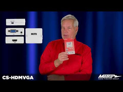 Helios® HDMI® to VGA and 3.5MM Stereo Audio Converter