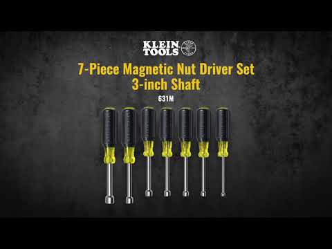 Klein Tools 7-Piece Cushion-Grip Nutdriver Set