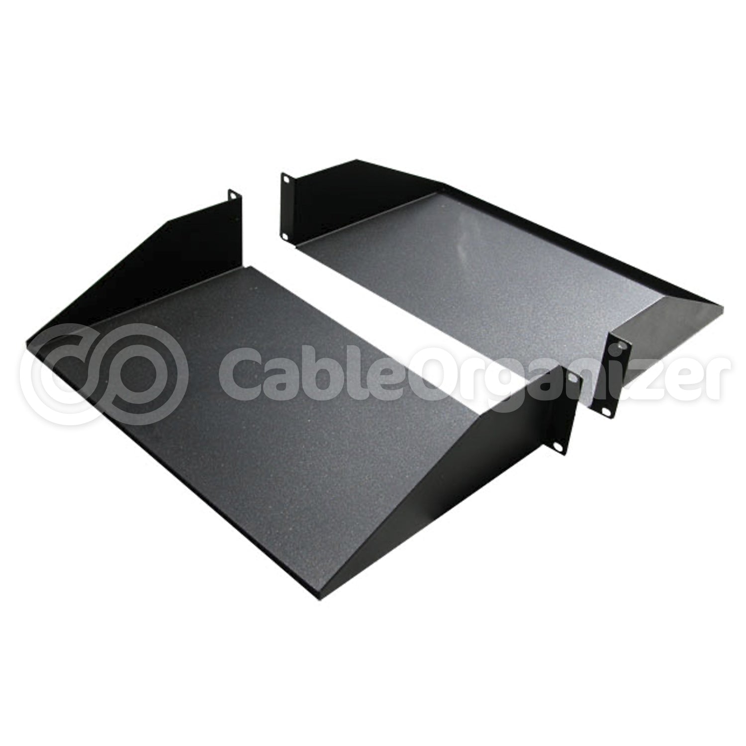 Non-Vented Double-Sided Rack Shelves – CableOrganizer