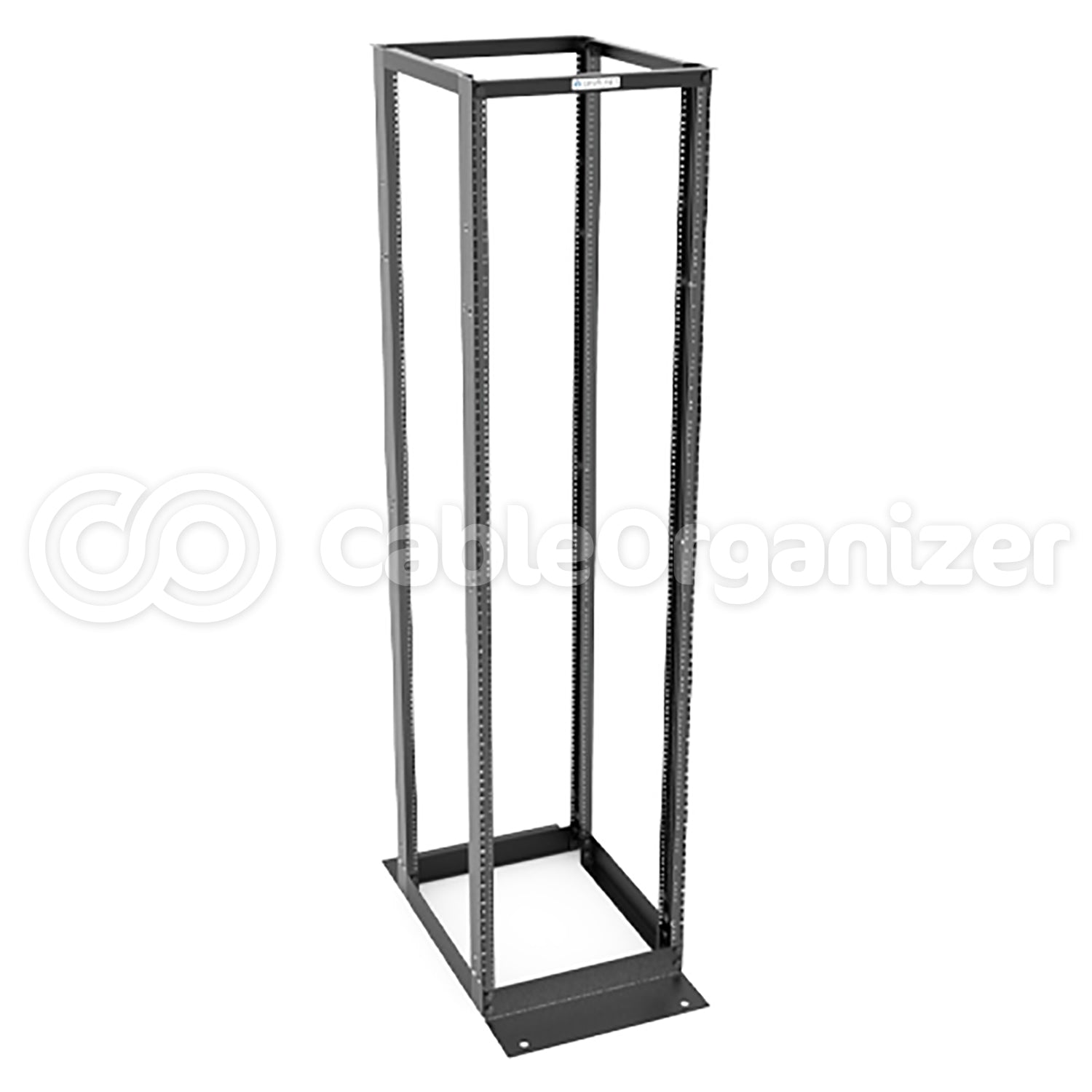 Great Lakes Four Post Open Relay Rack – CableOrganizer