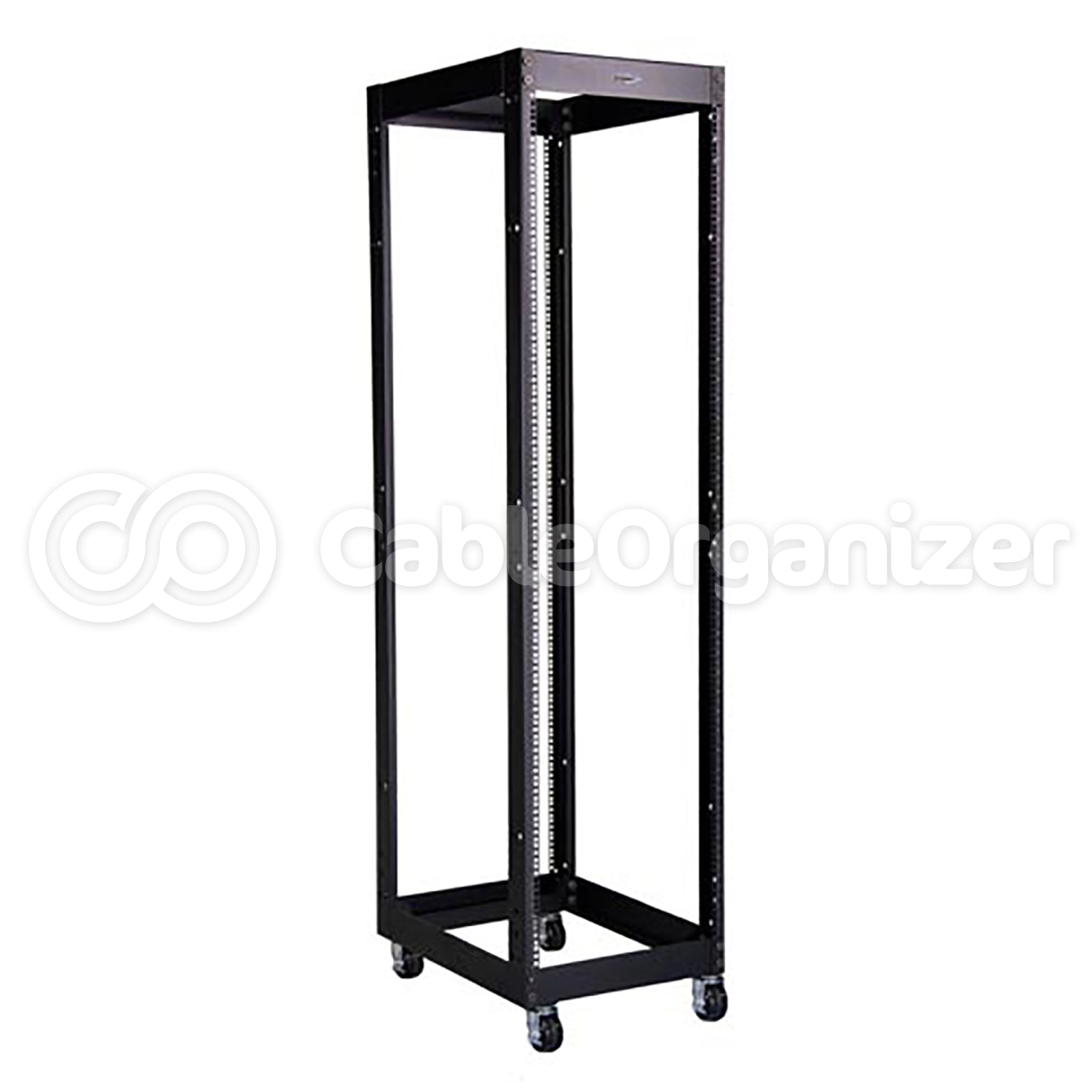 Great Lakes Heavy Duty Four Post Rack – CableOrganizer