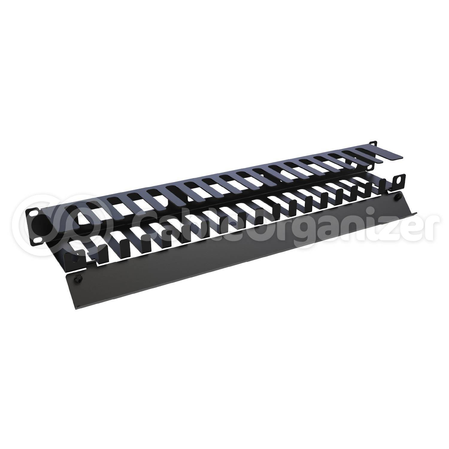 Hammond® Manufacturing Horizontal Cable Manager and Wall Mount Cable Claw