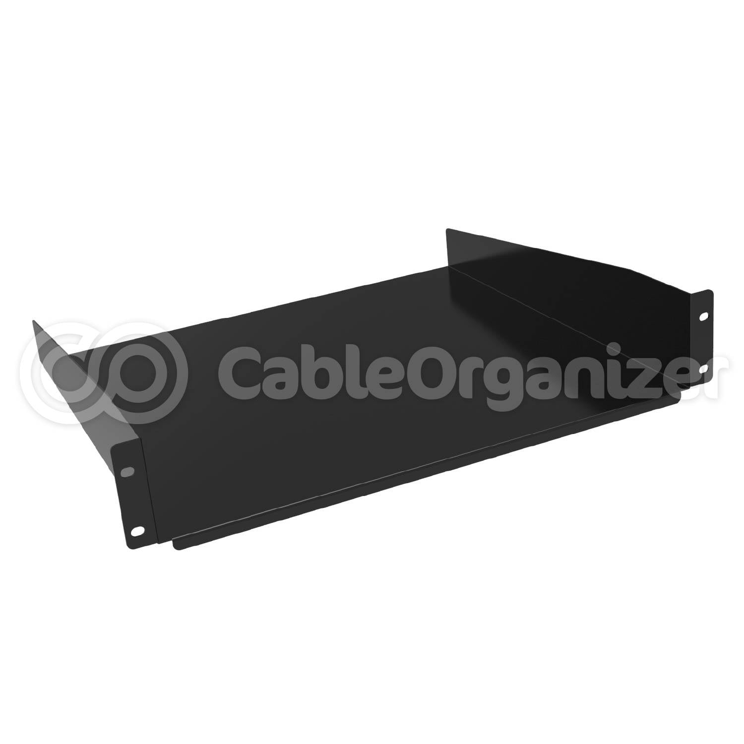 Hammond® Manufacturing Rack Shelf Fixed Steel 19 Inch Universal (50 lb Capacity)