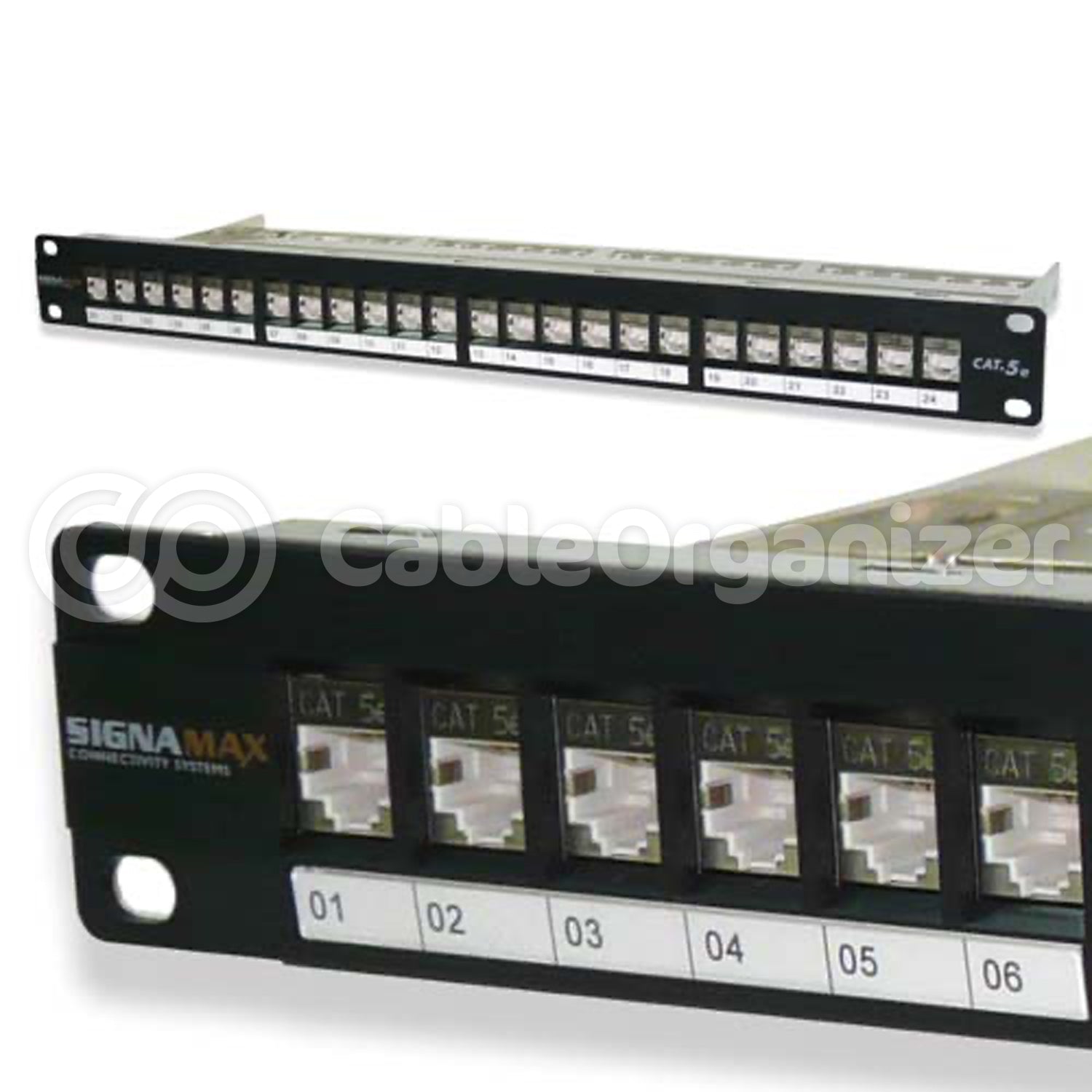Signamax Network Rack Signamax™ Shielded Patch Panels – CableOrganizer