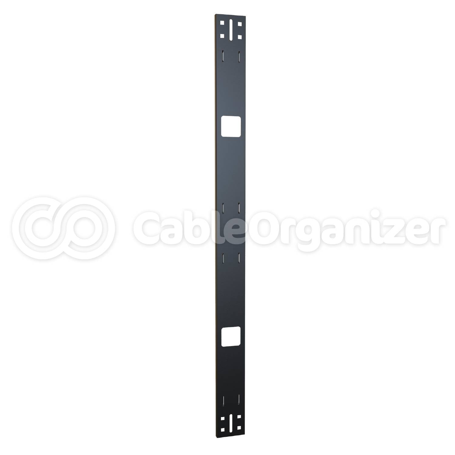 Hammond® Manufacturing Vertical Cable Tray with Optional PDU Mount for Server Cabinets