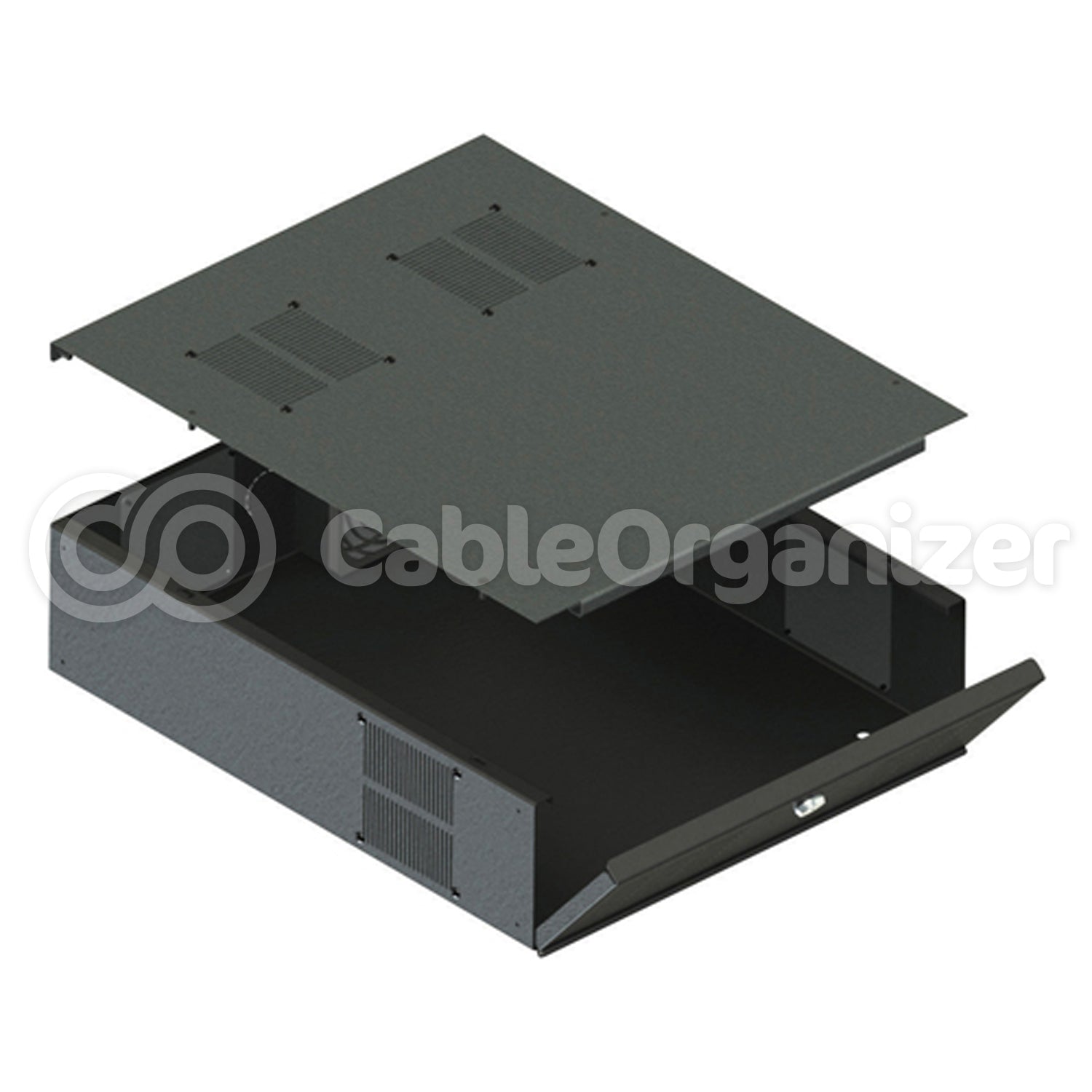 Idf Open Rotation Rack Lock Overhead IDF Intermediate Distribution Rack – CableOrganizer