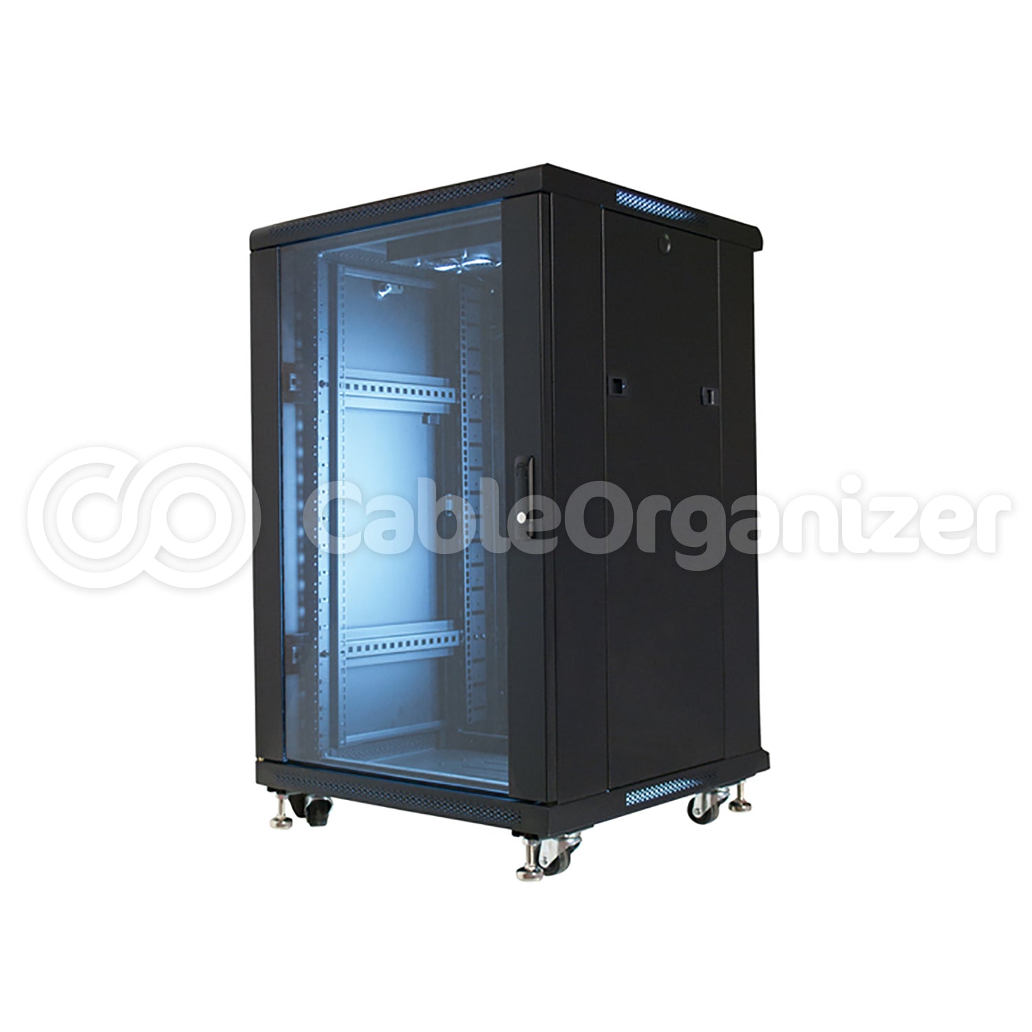 Video Mount Products Pre-loaded Floor Enclosures - Full Racks
