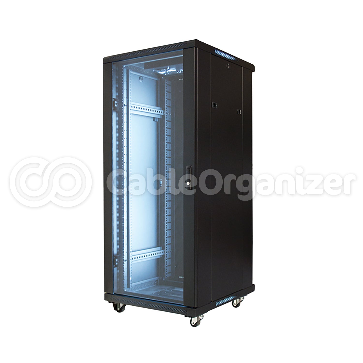 Video Mount Products Pre-loaded Floor Enclosures - Full Racks