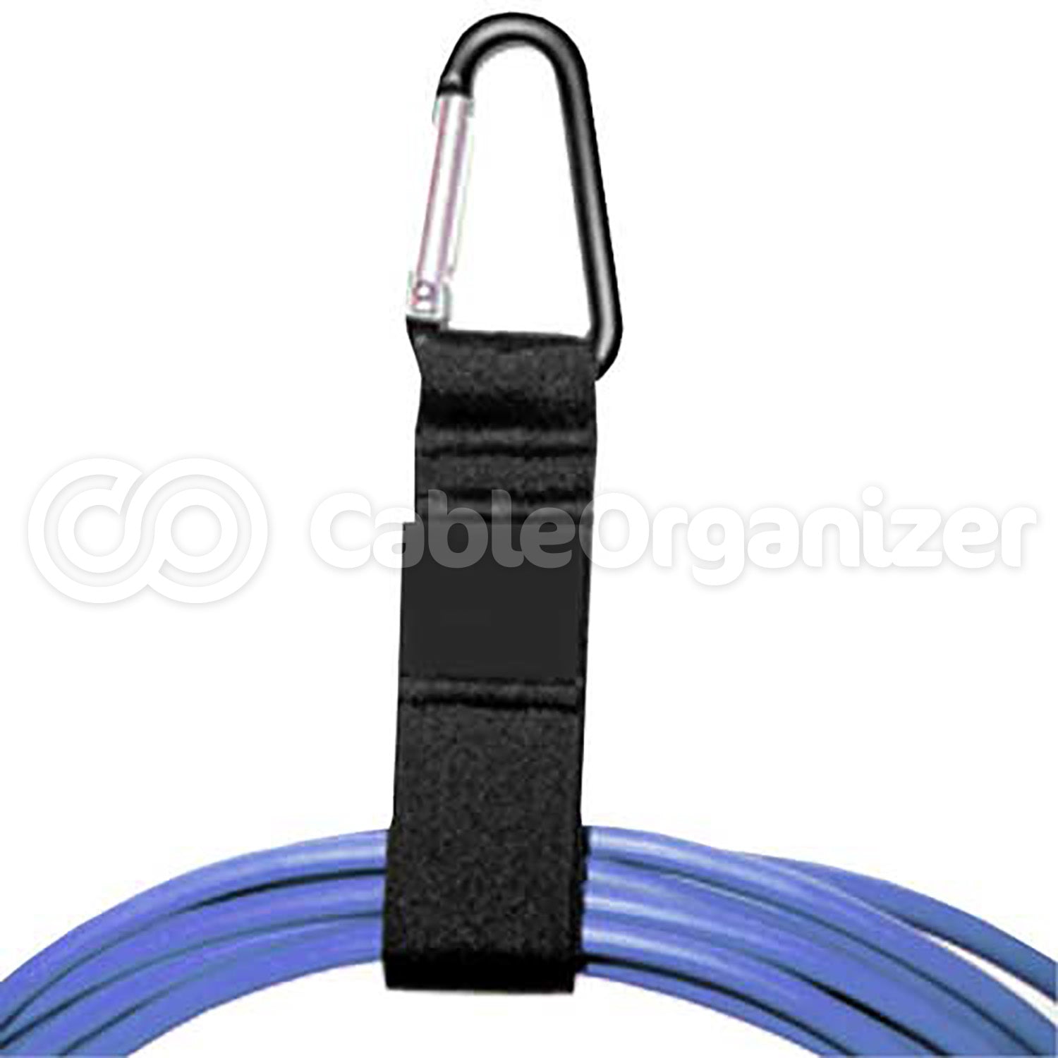 Cable Carrier 2-3/16" Aluminum Triangle Carabiner - 10 pack