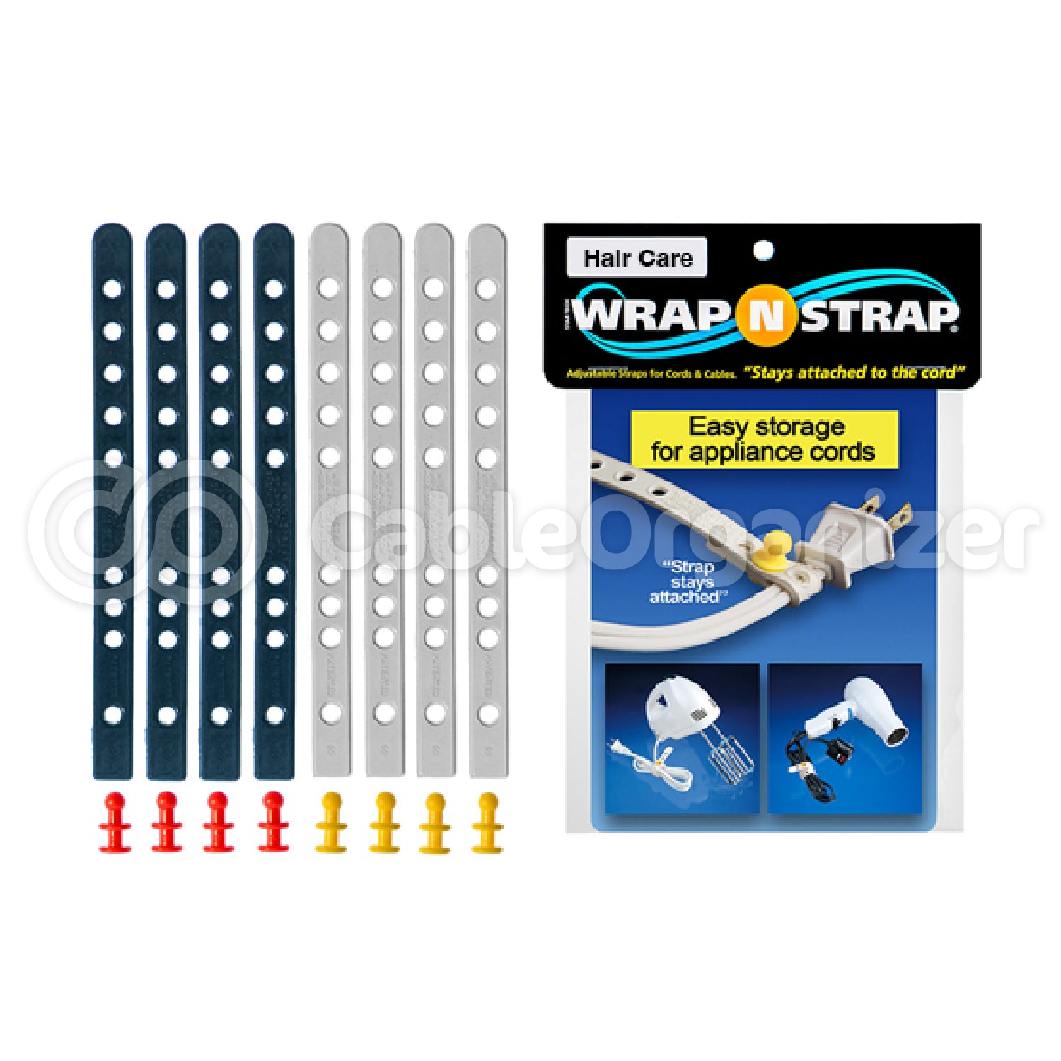 Wrap N Strap® Rubber Strap Cord Organizers
