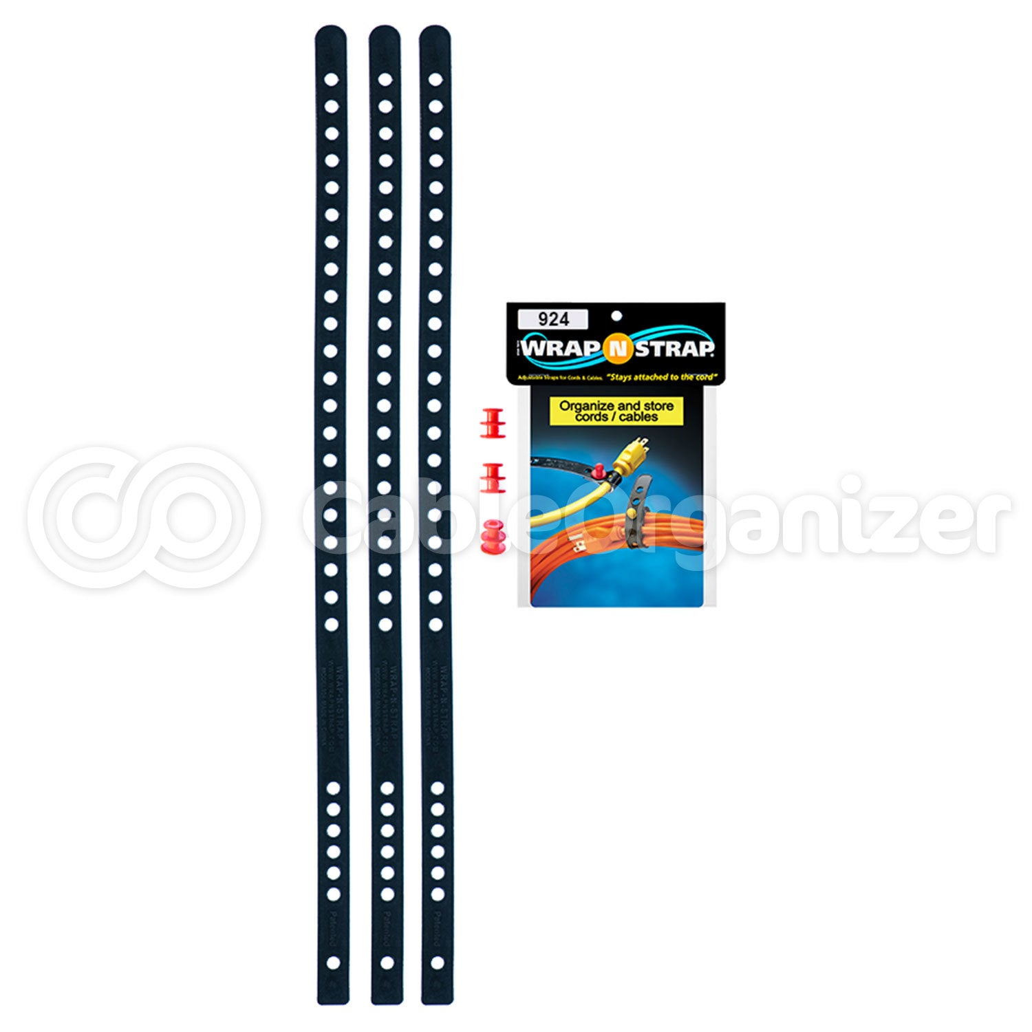 Wrap N Strap® Rubber Strap Cord Organizers