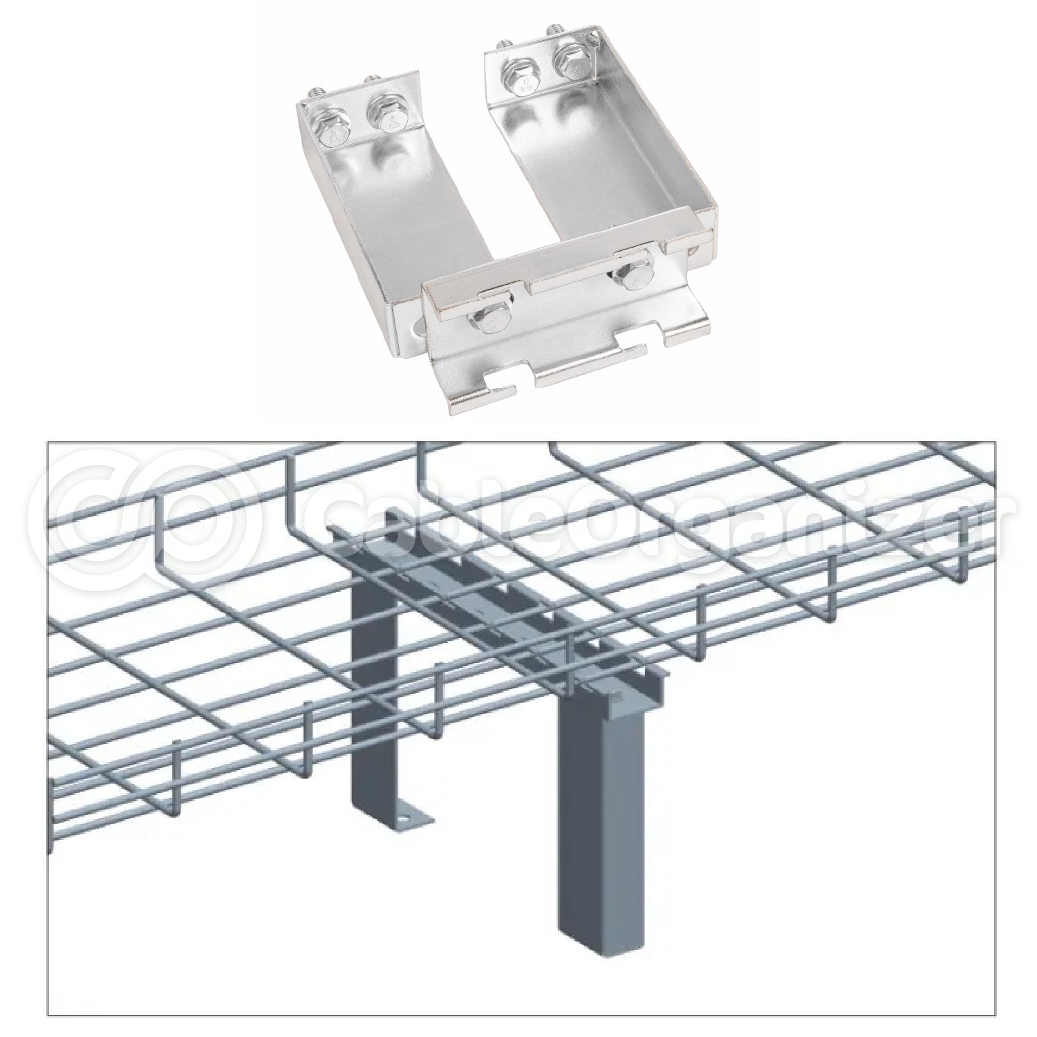 Cobia® Galvanized Mesh & Powder Coated Cable Trays & Accessories