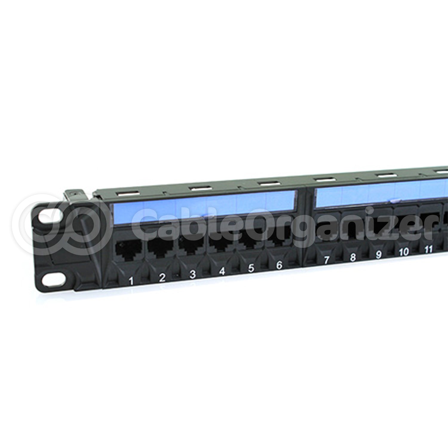 Amberjack™ Weld-Free 24-Port Cat6 Patch Panel